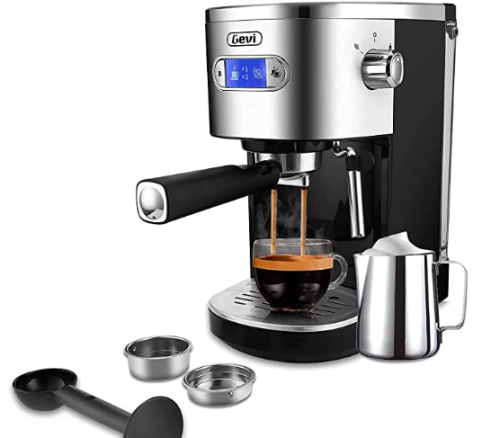 Gevi Espresso Machine 5400 review 20 bar pump