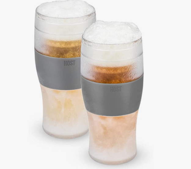 Host Freezable Beer Glasses 16 oz