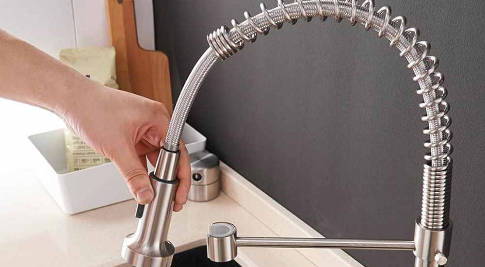 Connecting a Portable Dishwasher to a Pull-Down Faucet Hose