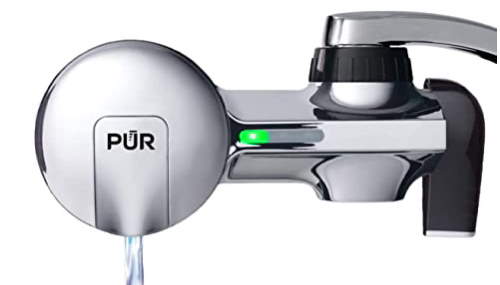 PUR water filter flashing green