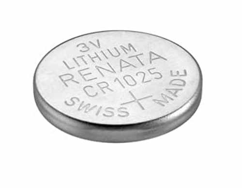 CR1025 replacement button cell battery