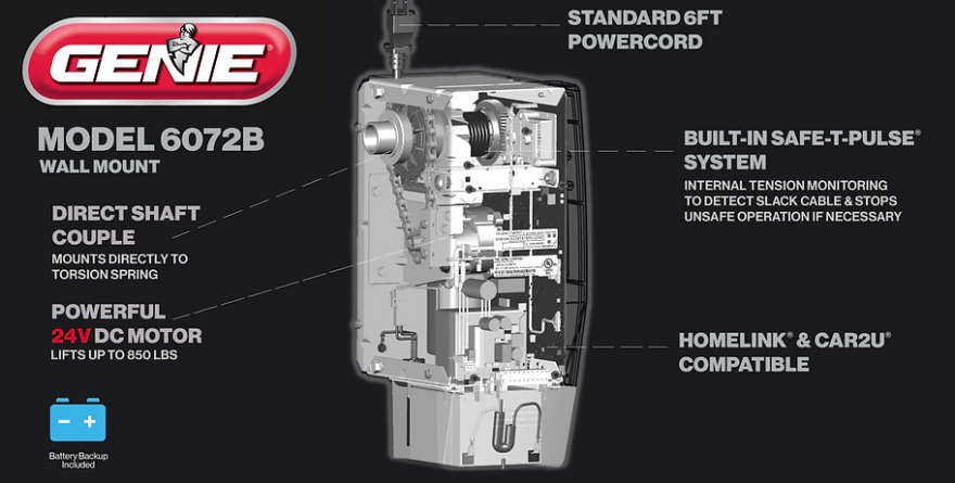 Genie 6072 garage door opener