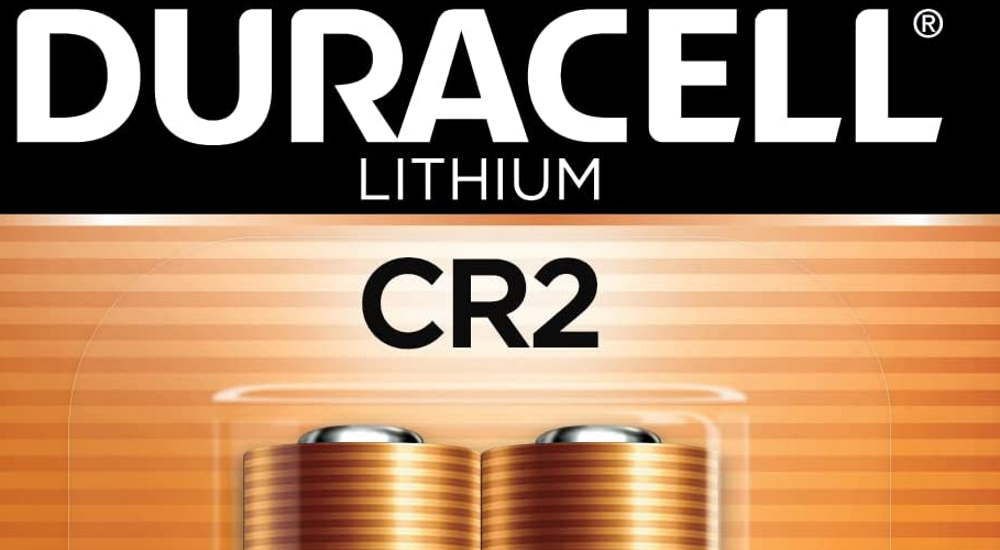 Duracell Lithium CR2 rechargeable battery