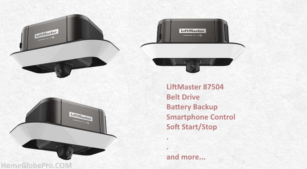 Smart garage door opener - LiftMaster 87504 review