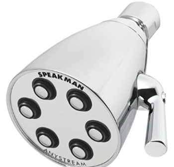 Speakman showerhead with Anystream system