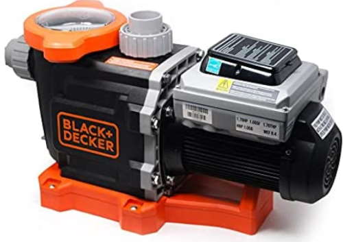 Black + Decker 1.5 HP Variable Speed Pump specifications and user manual